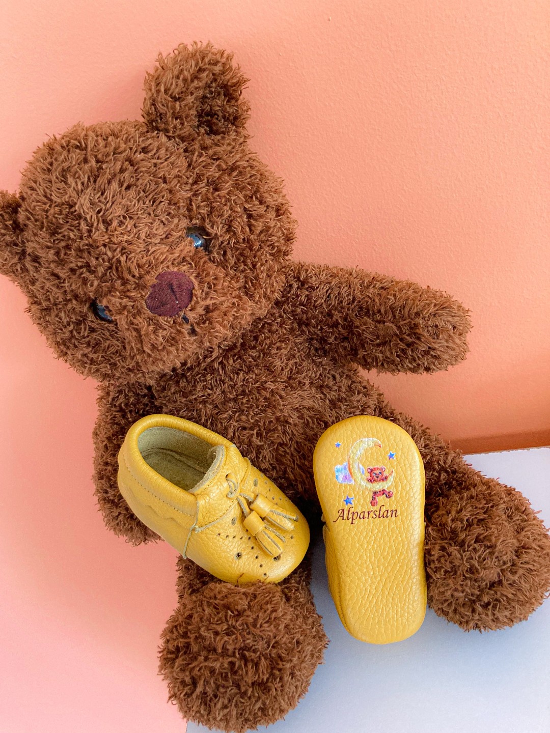 Sarı Royal İsimli Bebek Ayakkabısı