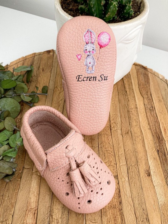Pembe Royal İsimli Bebek Ayakkabısı