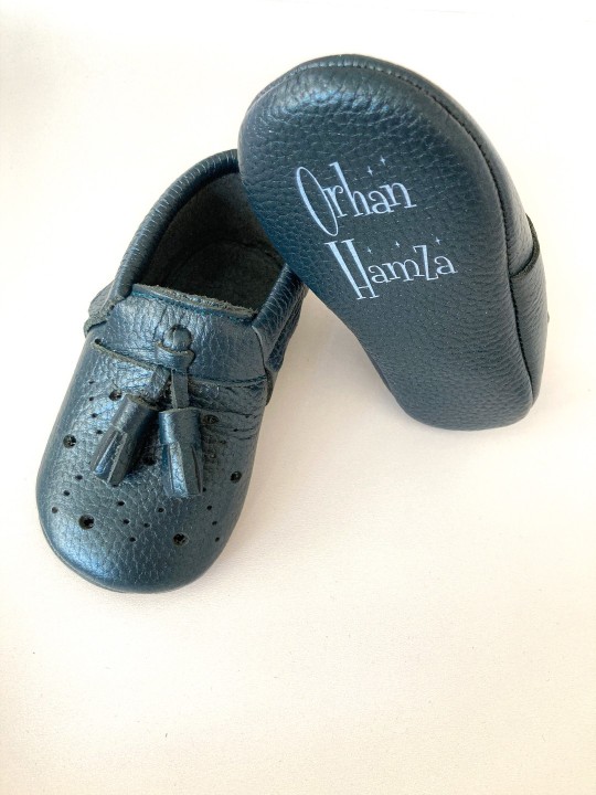 Mavi Royal İsimli Bebek Ayakkabısı