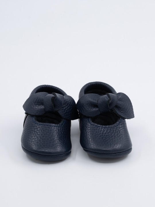Luz Serisi Lacivert Bebek Makosen Ayakkabı